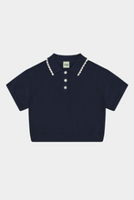 Load image into Gallery viewer, Fub Pique Oversized Polo - Dark Navy - 100cm, 110cm, 120cm, 130cm, 140cm