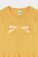 Load image into Gallery viewer, Fub Bow Top - Butter - 110cm, 120cm, 130cm