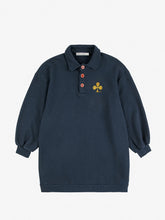 Load image into Gallery viewer, Bobo Choses Clover Polo Sweatshirt Dress - 2/3Y, 4/5Y, 8/9Y