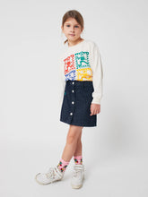 Load image into Gallery viewer, Bobo Choses Bobo Denim Skirt - 2/3Y, 4/5Y, 6/7Y, 8/9Y