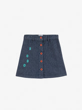 Load image into Gallery viewer, Bobo Choses Bobo Denim Skirt - 2/3Y, 4/5Y, 6/7Y, 8/9Y
