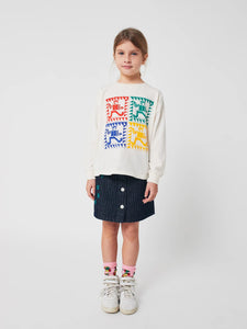 Bobo Choses Bobo Denim Skirt - 2/3Y, 4/5Y, 6/7Y, 8/9Y