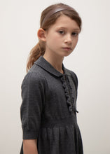 Load image into Gallery viewer, Caramel Aneto Dress - Dark Grey Melange - 4Y Last One