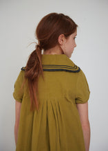 Load image into Gallery viewer, Caramel Laila Dress - Lime - 6Y Last One