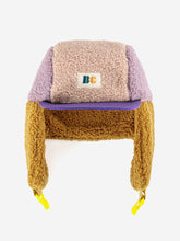 Load image into Gallery viewer, Bobo Choses Colour Bloc Pink Sheepskin Chapka - 52cm, 54cm