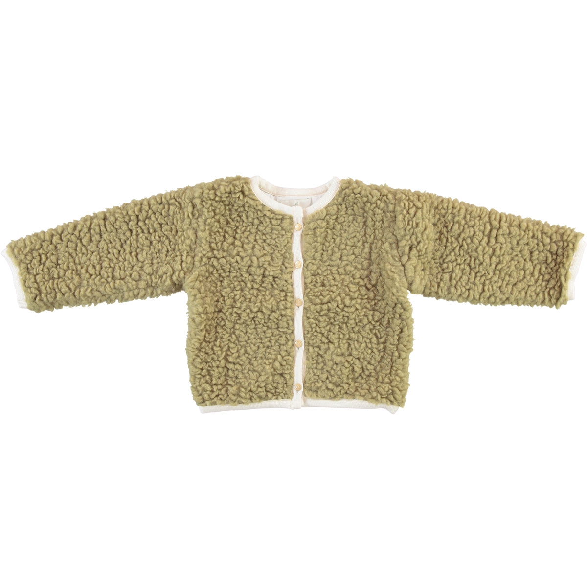 新品　bebe-organic ボアコート　白　Lane Baby Coat 新品 bebe-organic ボアコート 白 Lane Baby Coat Bebe Organic Laine