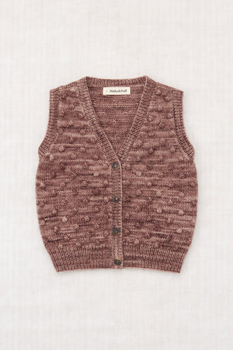 Misha&Puff Auggie Popcorn Vest - Affogato - 3Y, 4Y, 5Y, 6Y, 8Y