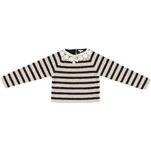 Load image into Gallery viewer, Bebe Organic Cleo Blouse - Parisian Stripes - 4Y, 6Y, 8Y