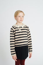 Load image into Gallery viewer, Bebe Organic Cleo Blouse - Parisian Stripes - 4Y, 6Y, 8Y