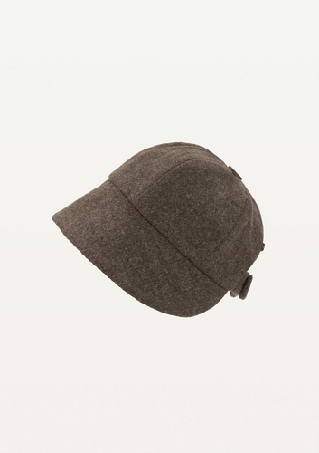 Popelin Mod.62.3 Brown woollen peaked bonnet