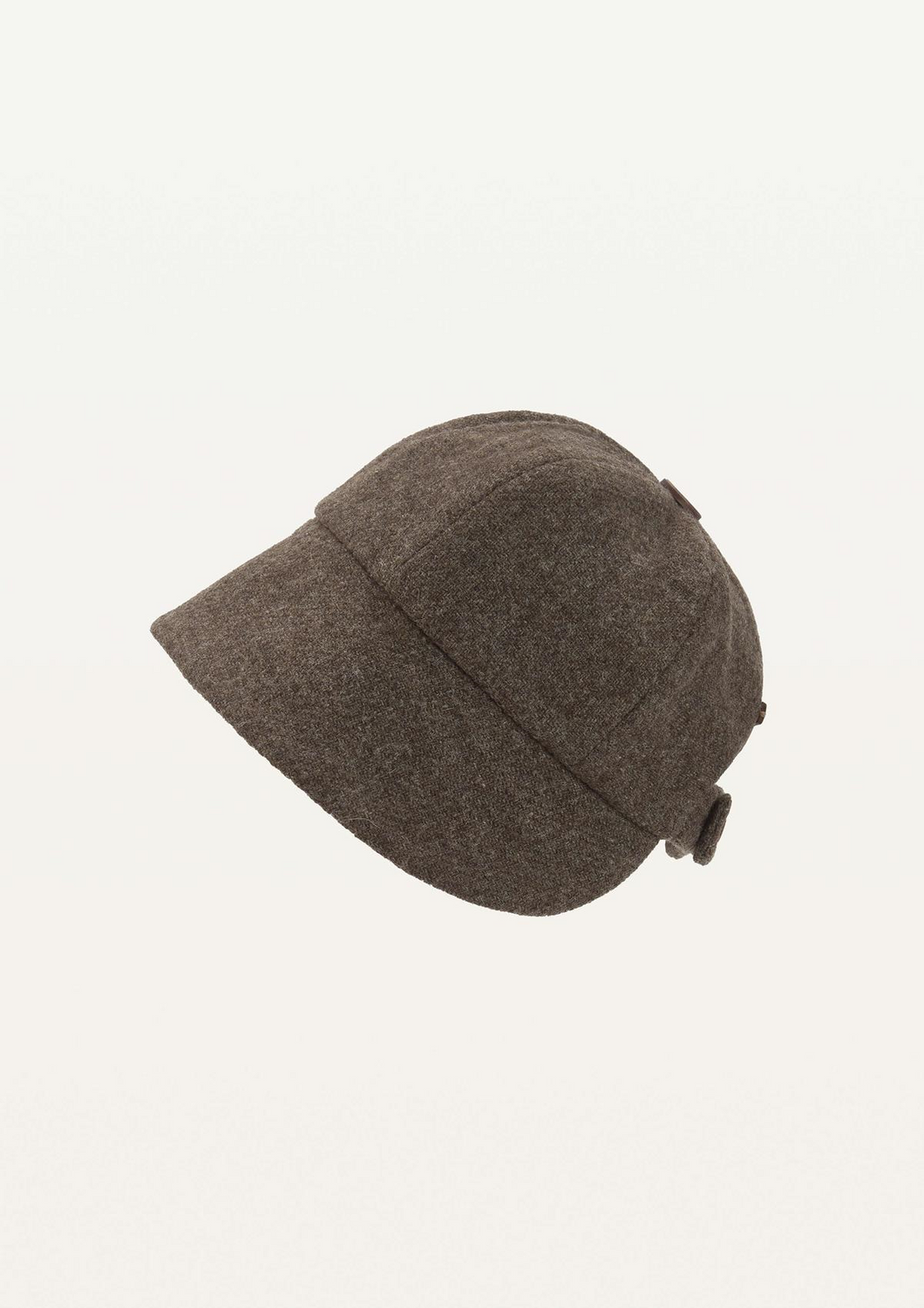 Popelin Mod.62.3 Brown woollen peaked bonnet