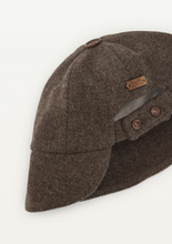Load image into Gallery viewer, Popelin Mod.62.3 Brown woollen peaked bonnet