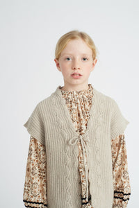 Bebe Organic Ariel Vest - Pebble - 3Y Last One