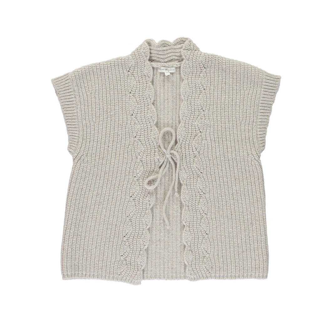 Bebe Organic Ariel Vest - Pebble - 3Y Last One