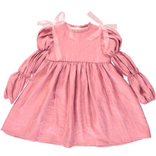 Load image into Gallery viewer, Bebe Organic Elizabeth Dress - Mauvelous - 3Y Last One