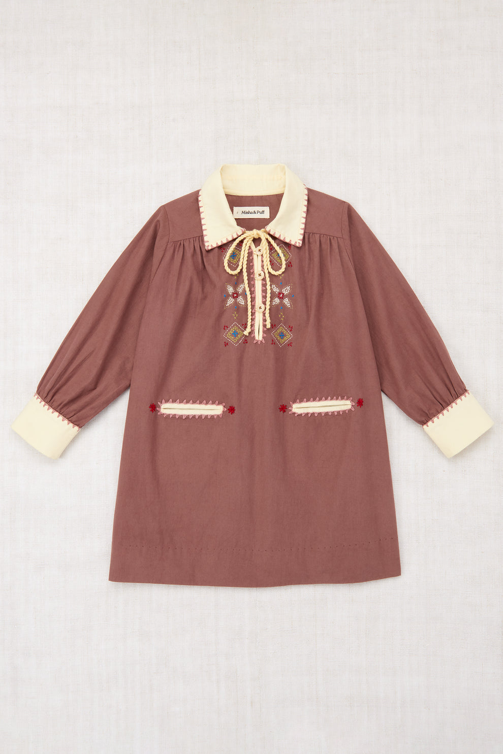 Misha&Puff Anita Dress - Mousse - 3Y, 4Y, 5Y, 6Y, 8Y