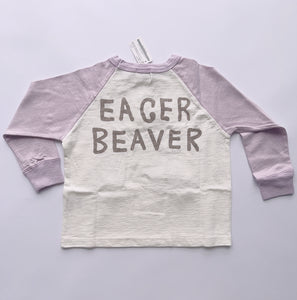 Denim Dungaree Tenjiku Valley Tee - Pink - 110cm, 120cm