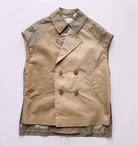 Go To Hollywood Vest Coat - Beige - 100cm, 110cm