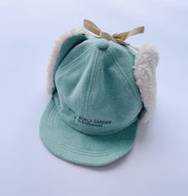 Load image into Gallery viewer, Go To Hollywood Melton Boa Cap - Blue - M (52cm)