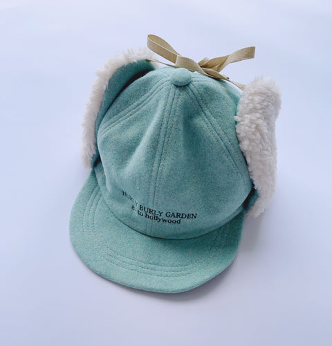 Go To Hollywood Melton Boa Cap - Blue - M (52cm)