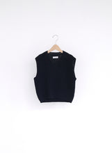 Load image into Gallery viewer, East End Highlanders Oversized Knit Vest - Navy - 100cm, 110cm