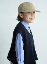 Load image into Gallery viewer, East End Highlanders Oversized Knit Vest - Navy - 100cm, 110cm