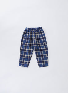 East End Highlanders Lounge Pants - Blue x White - 100cm Last Ones