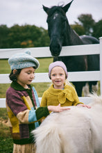 Load image into Gallery viewer, Misha &amp; Puff Topo Motley Cardigan - Leaf - 5Y, 8Y