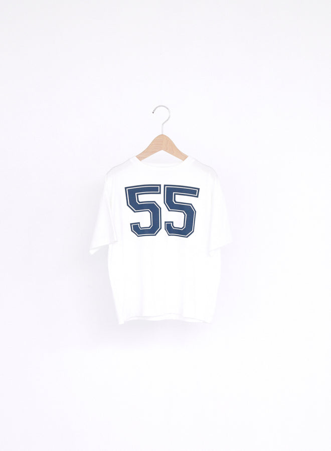 East End Highlanders Number Tee - White - 100cm Last One