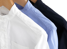 Load image into Gallery viewer, East End Highlanders Banded Collar Shirt - White - 100cm, 110cm