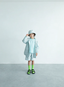 East End Highlanders Ripstop Bucket Hat - Mint Blue - 52cm Last One