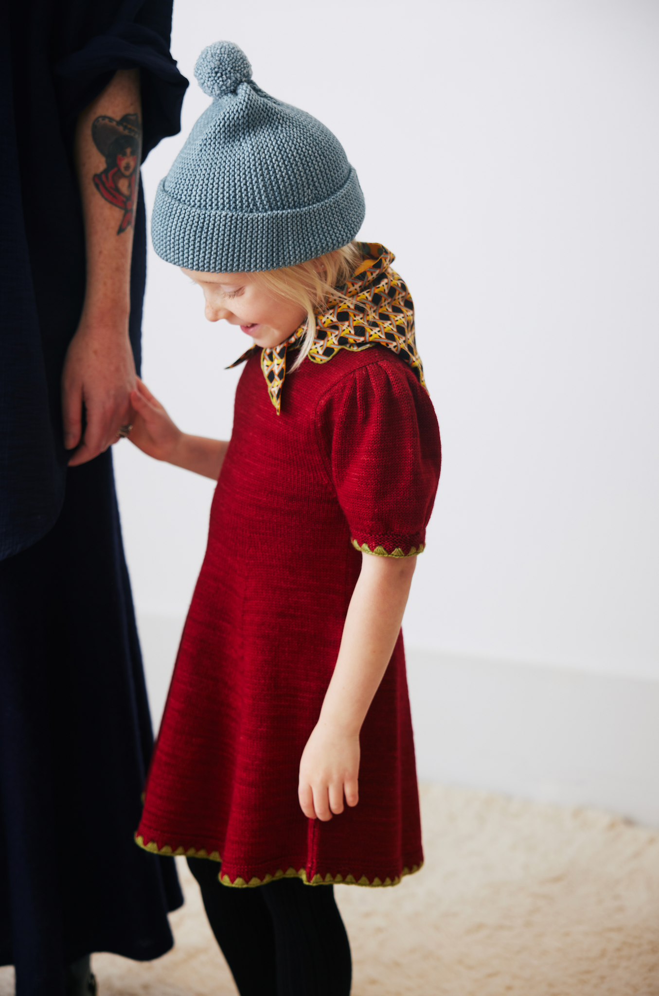 Misha & Puff Crochet Trim Puff Dress - Berry - 4Y, 5Y, 6Y, 8Y Misha & Puff Crochet Trim Puff Dress - Berry - 4Y, 5Y, 6Y, 8Y