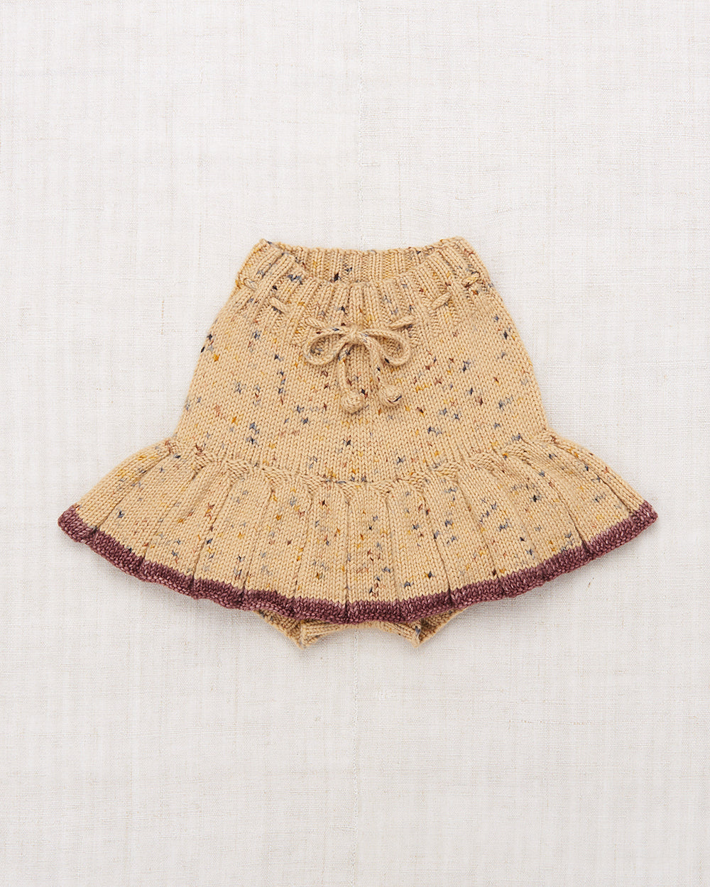Misha & Puff Skating Pond Skirt - Camel Confetti - 4Y, 5Y