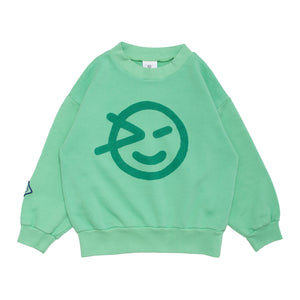 Wynken Slouch Sweat - Tropical Green - 2Y Last One