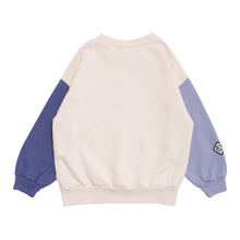 Load image into Gallery viewer, Wynken Panel Sweat - Chalk/Dusk Blue - 6Y, 8Y