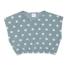 Load image into Gallery viewer, Wynken Snap Top - Ocean Green Dot - 2Y, 4Y