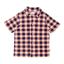 Load image into Gallery viewer, Wynken Beach Shirt - Brick/Navy - 2Y, 4Y, 6Y