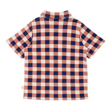 Load image into Gallery viewer, Wynken Beach Shirt - Brick/Navy - 2Y, 4Y, 6Y