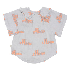 Wynken Sonrise Blouse - Pale Blue - 4Y, 6Y