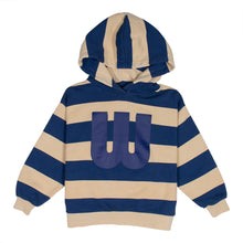 Load image into Gallery viewer, Wynken Amore Hoody - Sand/Cobalt Stripe - 3Y, 4Y, 6Y, 8Y