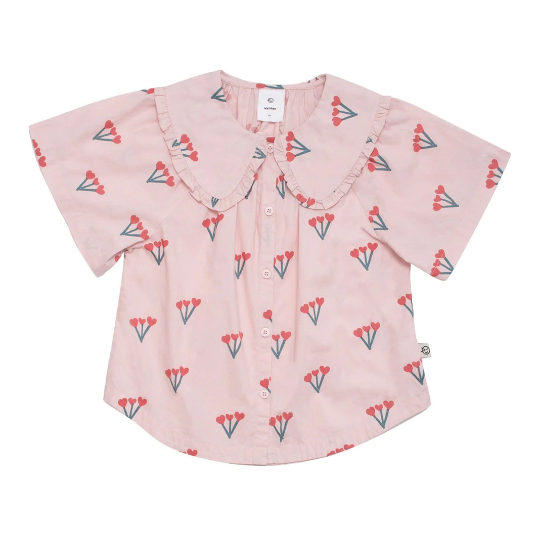 Wynken Sonrise Blouse - Muted Pink - 2Y Last One