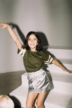 Load image into Gallery viewer, Tinycottons Metallic Skirt - 3Y, 4Y, 6Y, 8Y