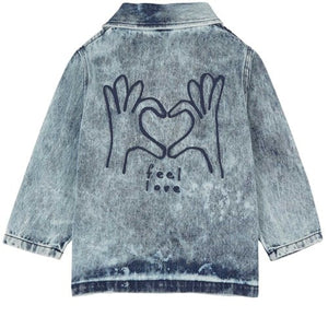 Wynken Feel Love Denim Jacket - 2Y, 4Y, 6Y