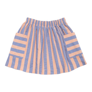 Wynken Beach Skirt - Sky Blue/Shell - 4Y, 6Y