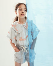 Load image into Gallery viewer, Wynken Tatto Short - Icy Grey Denim - 2Y, 4Y