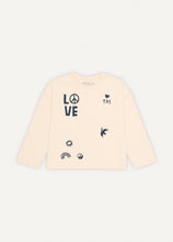Load image into Gallery viewer, The New Society Love &amp; Change Tee - 3Y, 4Y