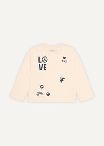 The New Society Love & Change Tee - 3Y, 4Y