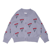 Load image into Gallery viewer, Wynken Bunch of Love Cardigan - Dusk Blue - 2Y, 4Y