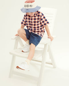 Wynken Day Short - Indigo Mid - 2Y, 4Y