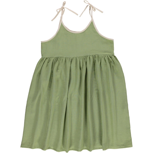 Liilu Louisa Dress - Dryed Green - 4Y Last One